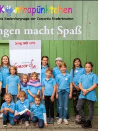 Kinder singen im Tonstudio Limburg  CD-Aufnahme zum 35. Chorjubiläum